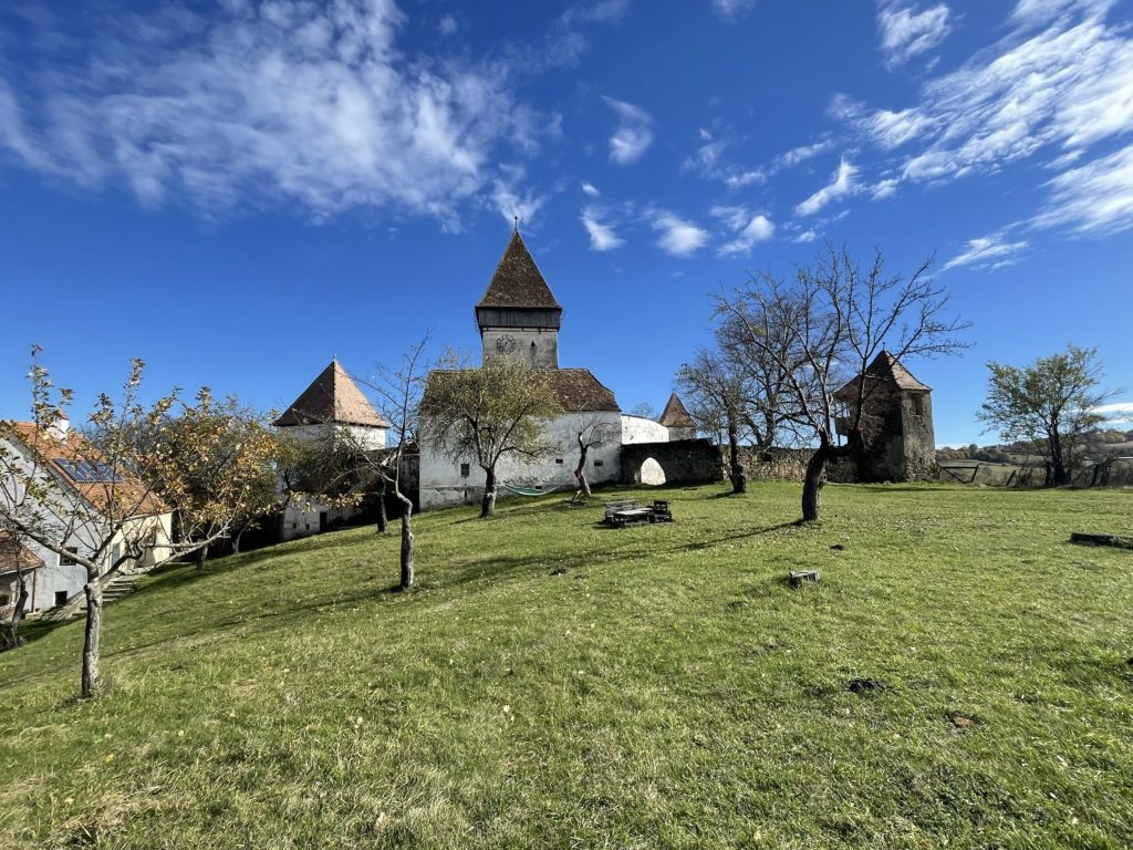kościół warowny hosman, rumunia, transylwania